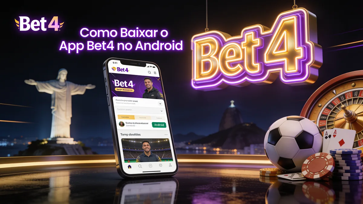 Como Baixar o App Bet4 no Android — bet 4 no Brasil